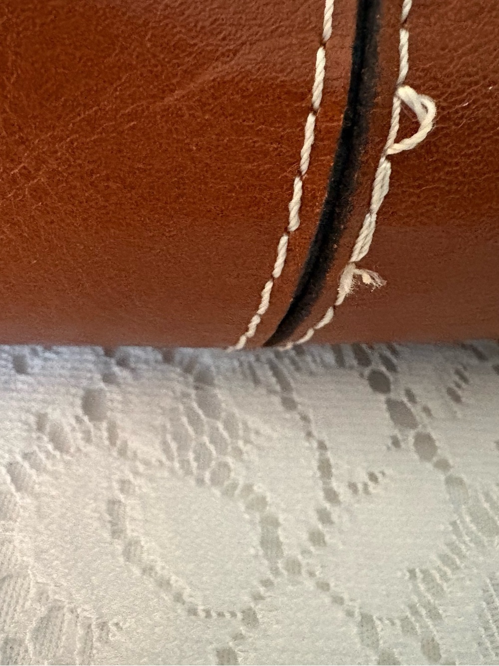 Patricia Nash brown leather wristlet, GUC - Picture 15 of 16